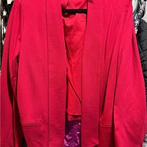 Chico's Vibrant Red Jacket